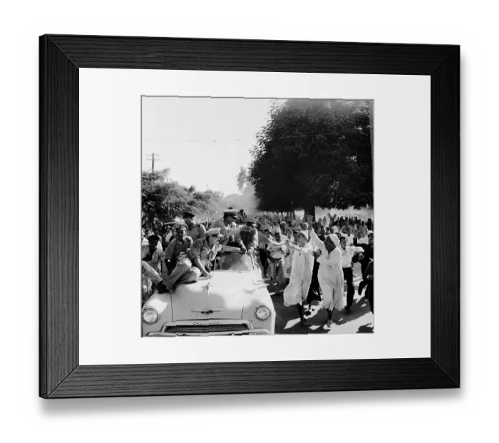 Framed Print : Neguib's Visit