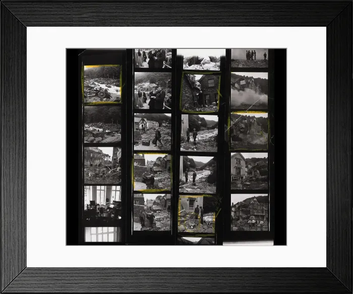 Framed Print : Lynmouth Flood Framed Print : Lynmouth Flood