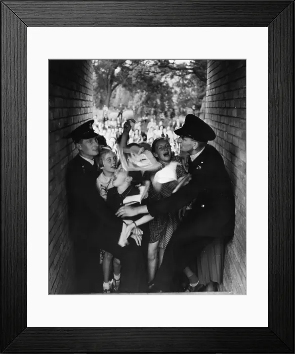Framed Print : Autograph Hunters Framed Print : Autograph Hunters