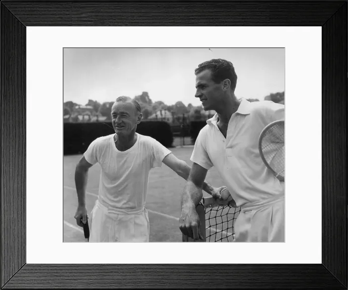 Framed Print : Hopman And McGregor Framed Print : Hopman And McGregor