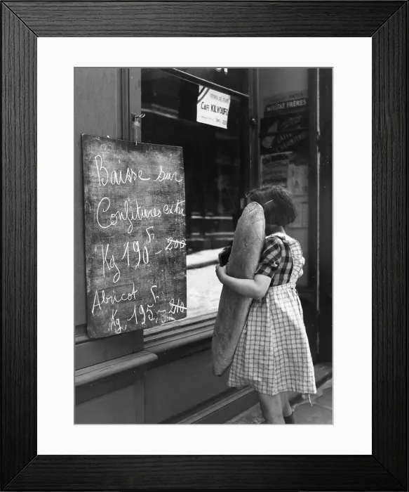 Framed Print : French Economy Framed Print : French Economy