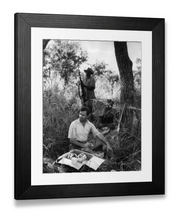 Framed Print : Colonial Picnic Framed Print : Colonial Picnic