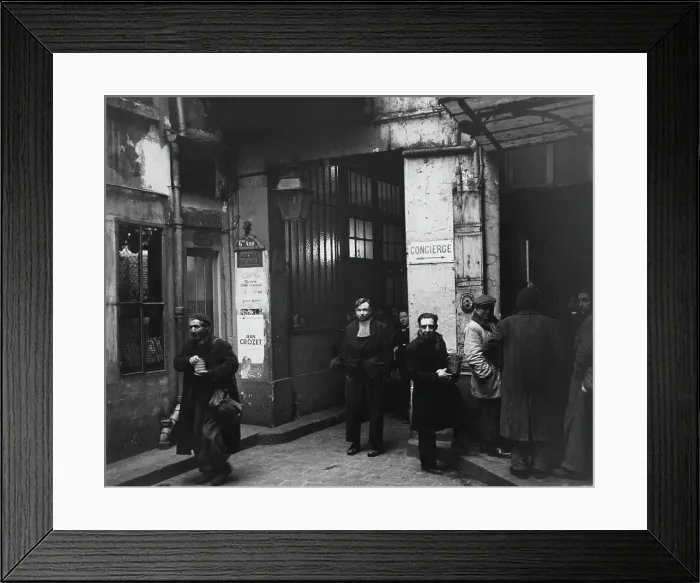 Framed Print : Parisian Street Corner Framed Print : Parisian Street Corner