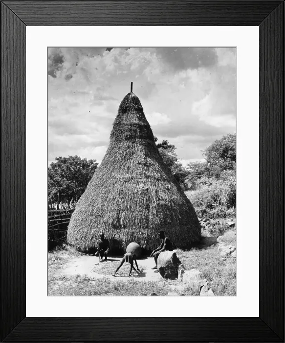 Framed Print : Latuko Village Framed Print : Latuko Village