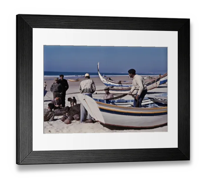 Framed Print : Portuguese Fishermen Framed Print : Portuguese Fishermen