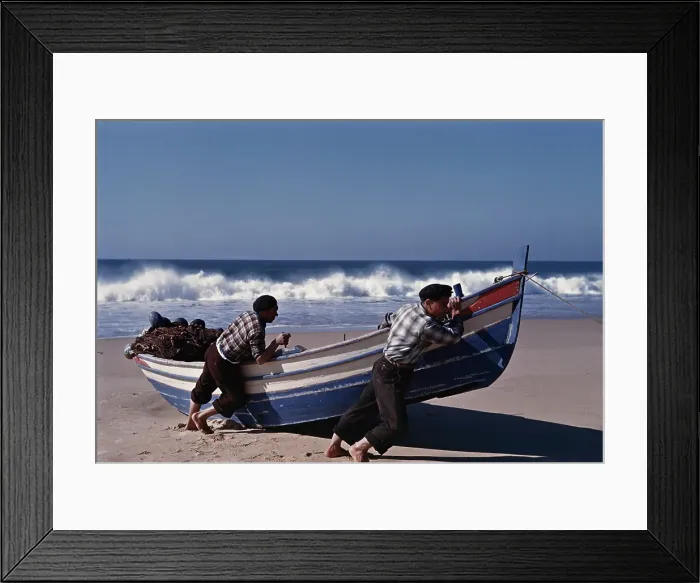 Framed Print : Portuguese Fishermen Framed Print : Portuguese Fishermen
