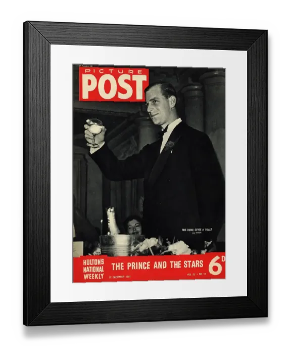 Framed Print : Royal Toast