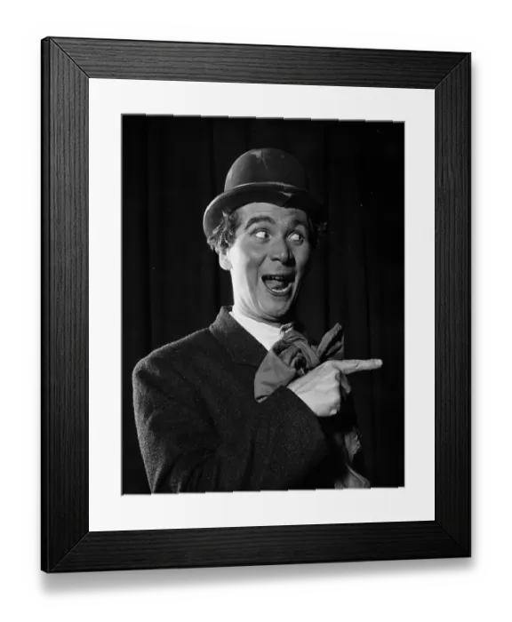 Framed Print : Music Hall Comedian Framed Print : Music Hall Comedian