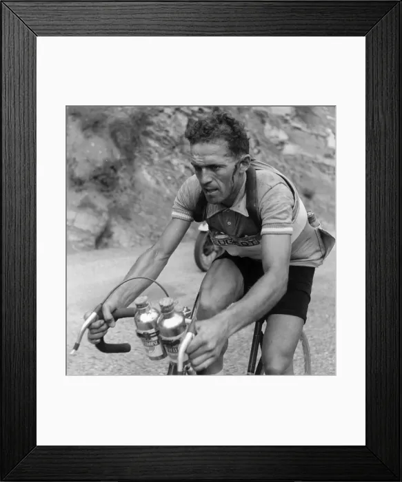 Framed Print : Tour Cyclist Framed Print : Tour Cyclist