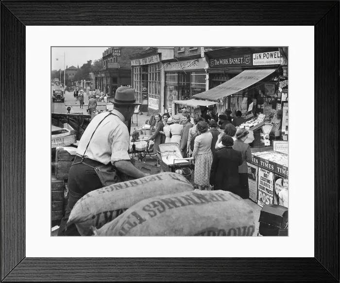 Framed Print : Grocer's In Blackheath Framed Print : Grocer's In Blackheath