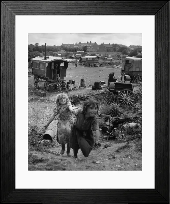 Framed Print : Gypsy Camp Framed Print : Gypsy Camp