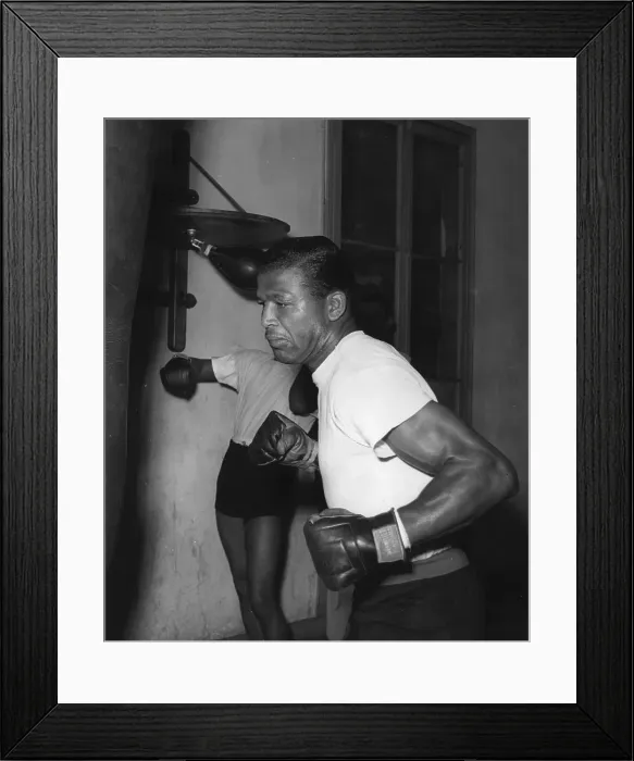 Framed Print : Sugar Ray Robinson Framed Print : Sugar Ray Robinson