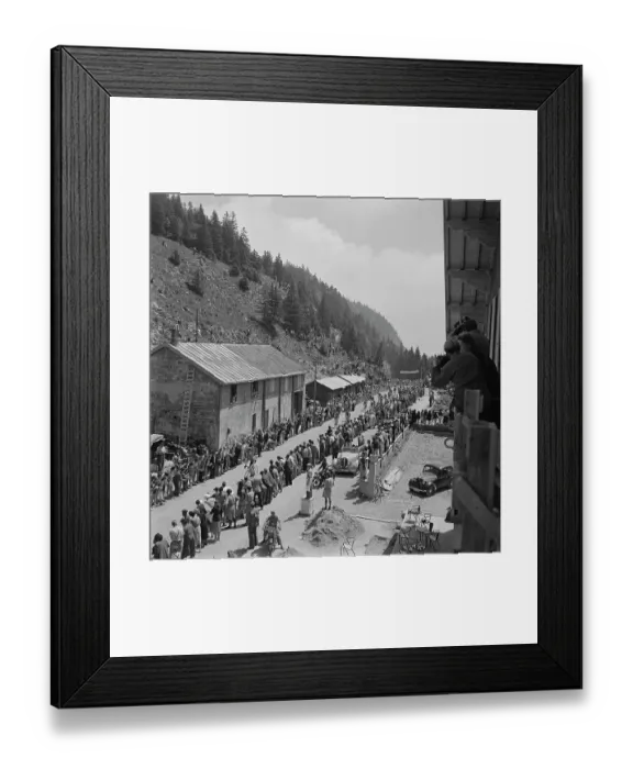 Framed Print : Tour De France, 1951 Framed Print : Tour De France, 1951