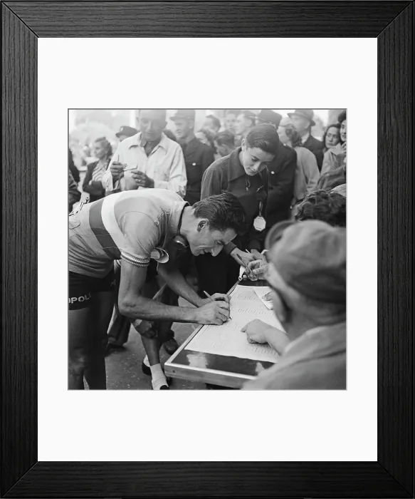 Framed Print : Tour De France, 1951 Framed Print : Tour De France, 1951