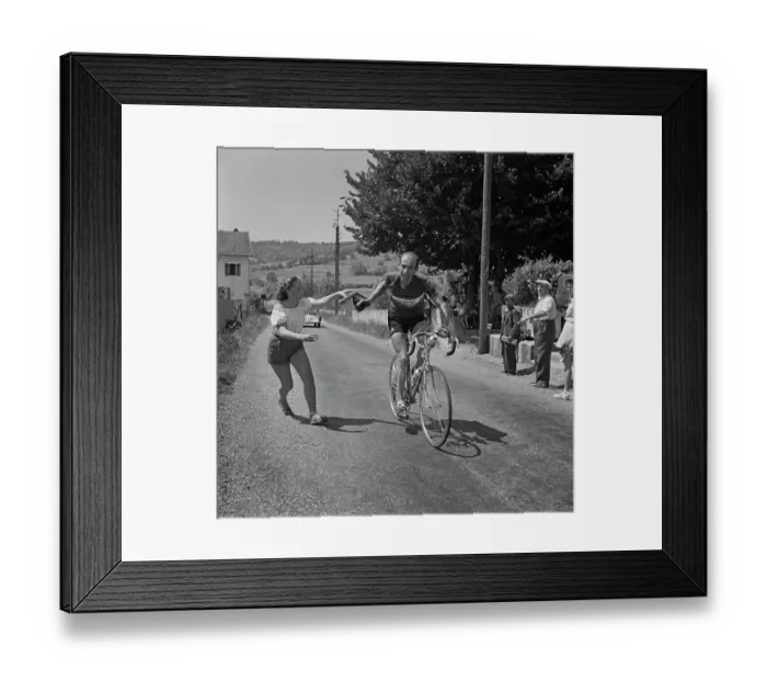 Framed Print : Tour De France, 1951 Framed Print : Tour De France, 1951