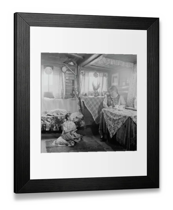Framed Print : Gypsy Caravan Framed Print : Gypsy Caravan