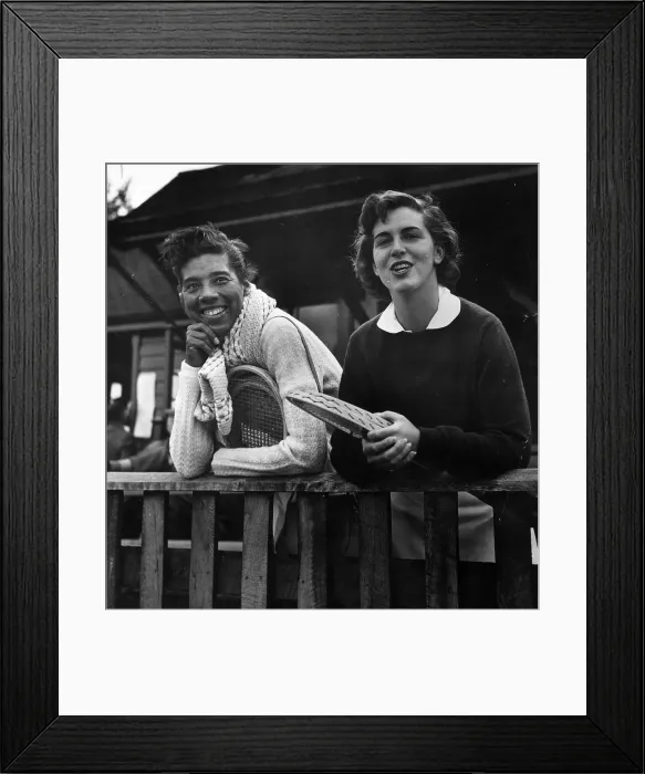 Framed Print : Althea Gibson Framed Print : Althea Gibson