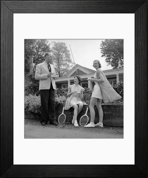 Framed Print : Tea Interval Framed Print : Tea Interval