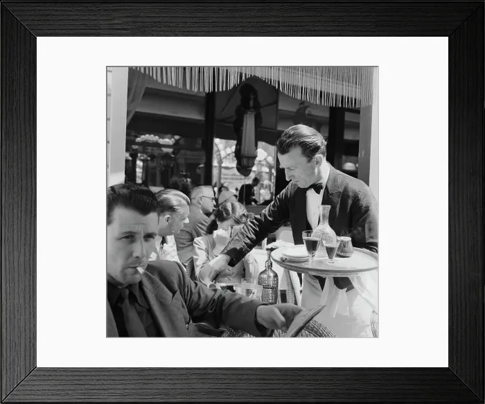 Framed Print : Cafe Culture
