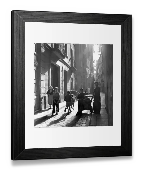 Framed Print : Franco's Barcelona Framed Print : Franco's Barcelona