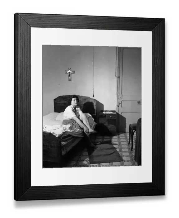 Framed Print : Spanish Prostitute Framed Print : Spanish Prostitute
