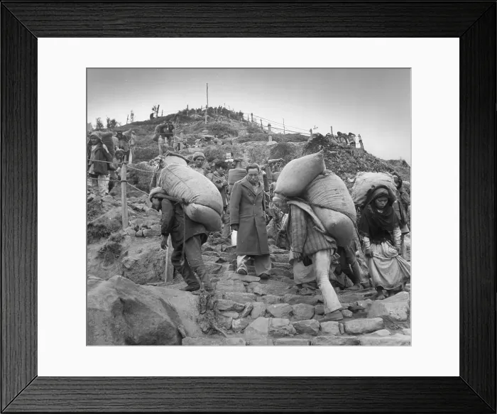 Framed Print : Tibetan Refugees