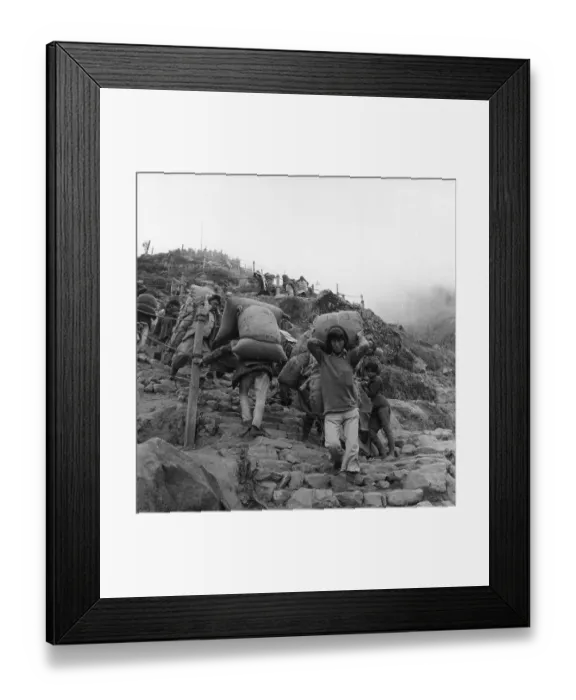 Framed Print : Landslide Labour Framed Print : Landslide Labour
