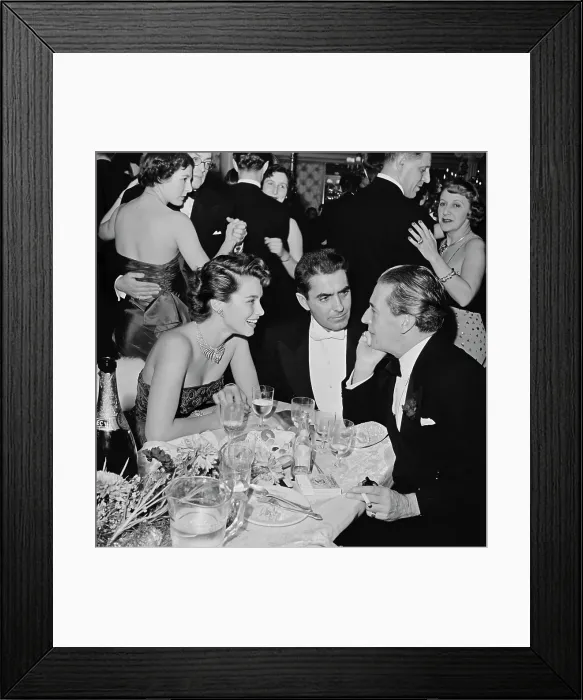 Framed Print : Stars At Cafe De Paris Framed Print : Stars At Cafe De Paris