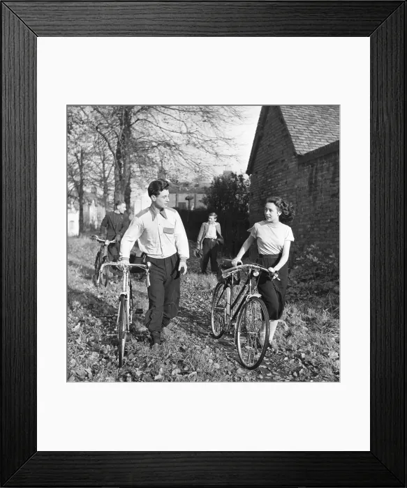 Framed Print : Bicycle Outing Framed Print : Bicycle Outing