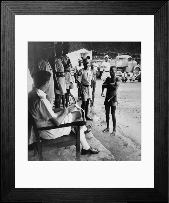 Framed Print : Prison Labour, Sudan, 1951 Framed Print : Prison Labour, Sudan, 1951