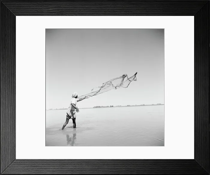 Framed Print : Sudanese Fisherman Framed Print : Sudanese Fisherman