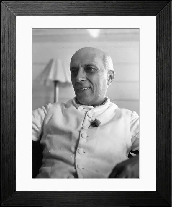 Framed Print : Pandit Nehru