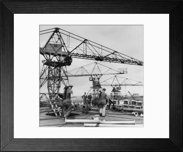 Framed Print : Down The Tyne Framed Print : Down The Tyne