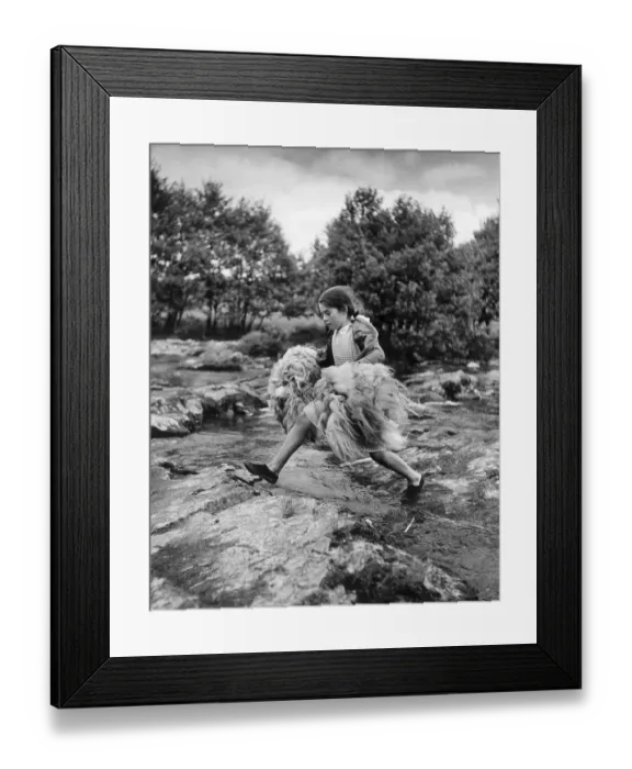 Framed Print : Tyne Fleece