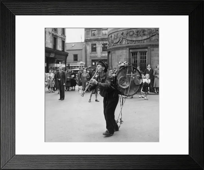 Framed Print : One Man Band Framed Print : One Man Band