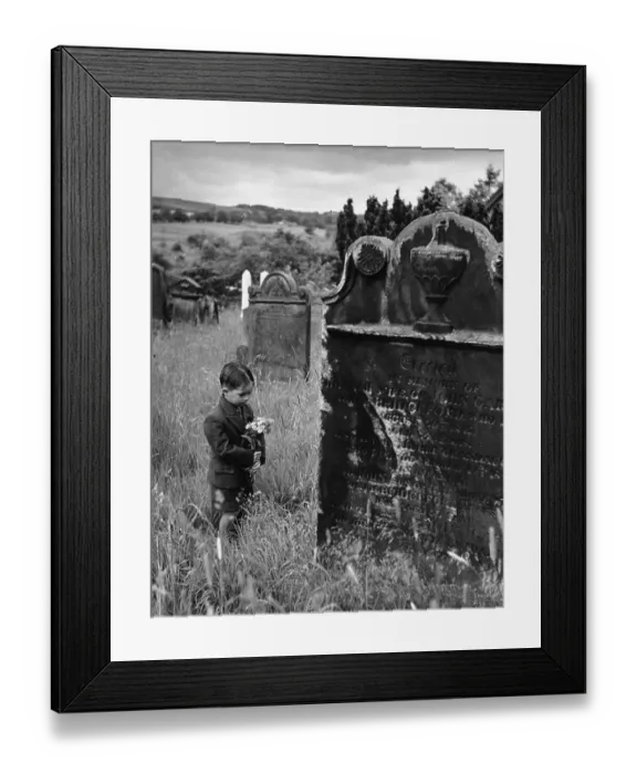 Framed Print : Graveyard Respect Framed Print : Graveyard Respect