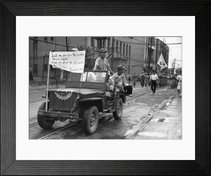 Framed Print : Korean Marching Band Framed Print : Korean Marching Band