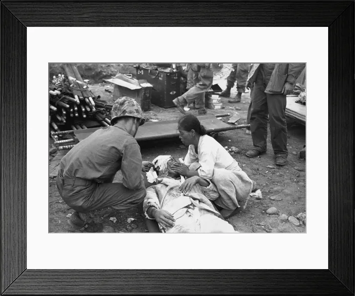 Framed Print : Inchon Front-Line Framed Print : Inchon Front-Line