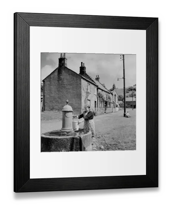 Framed Print : Village Pump Framed Print : Village Pump
