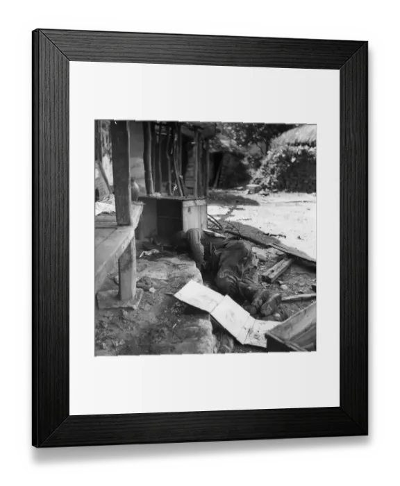 Framed Print : Dead Soldier Framed Print : Dead Soldier