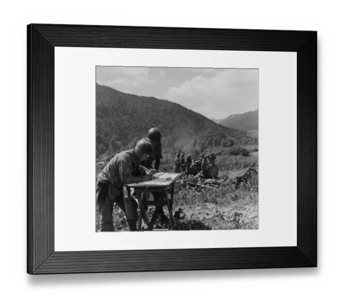 Framed Print : Korean Conflict Framed Print : Korean Conflict