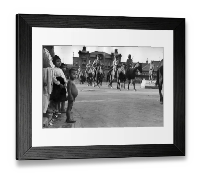 Framed Print : Korean Cavalry Framed Print : Korean Cavalry