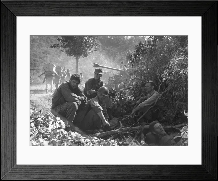 Framed Print : American Soldiers Framed Print : American Soldiers