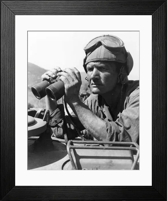 Framed Print : Crew Commander