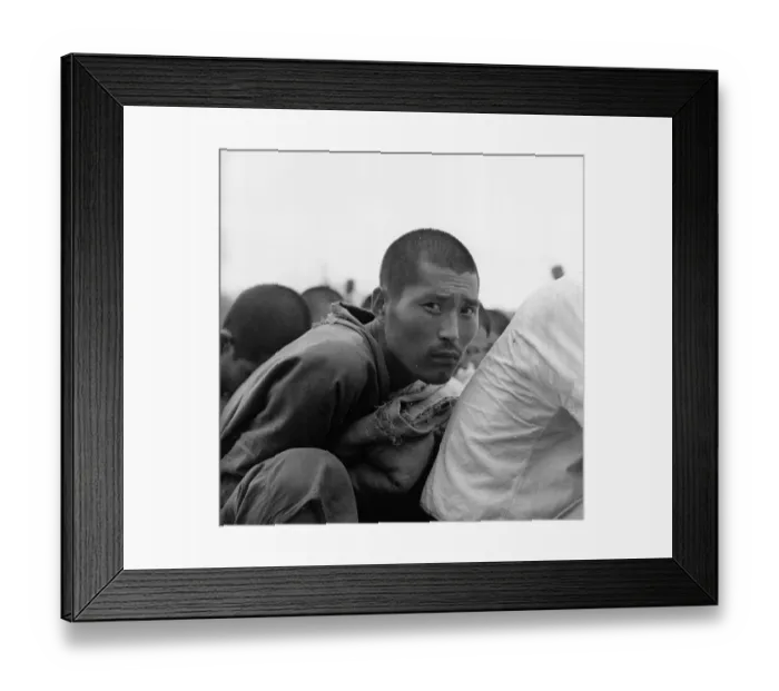 Framed Print : South Korean Prisoner Framed Print : South Korean Prisoner