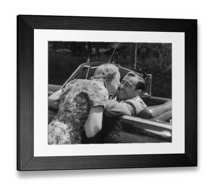 Framed Print : Kisses For Rae
