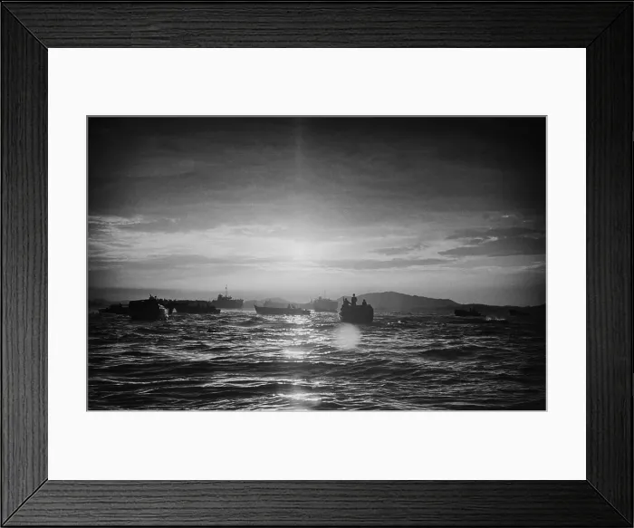 Framed Print : Battle Of Incheon Framed Print : Battle Of Incheon