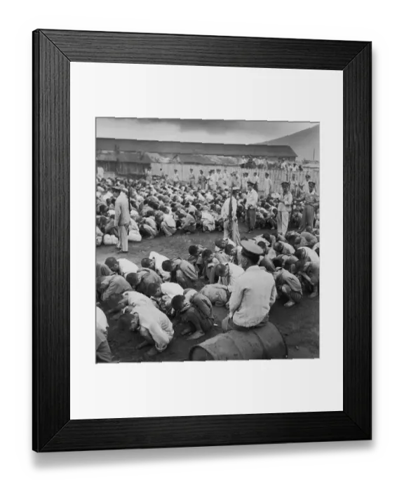 Framed Print : Busan Prison Compound Framed Print : Busan Prison Compound