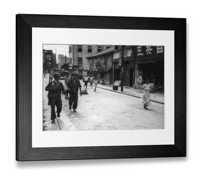 Framed Print : Patrolling Incheon Framed Print : Patrolling Incheon