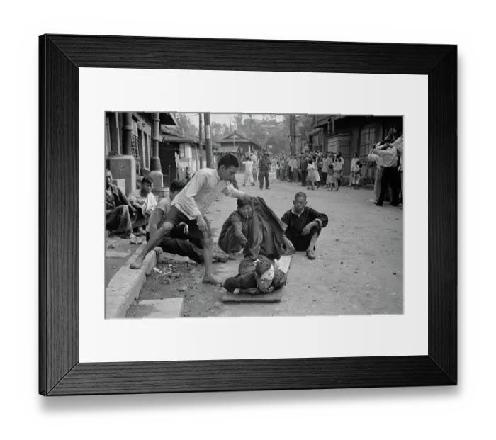 Framed Print : Incheon Casualty Framed Print : Incheon Casualty